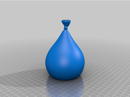 Ballon Geschenk Box Vase Modus drucken magann 3d print model - Mito3D