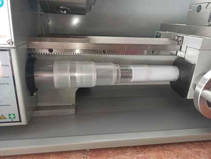 protection vis tour taux lead screw lathe cover aprex 3d print model - Mito3D