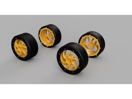 drift rim tire wltoys 144001 oxmstr 3d print model - Mito3D