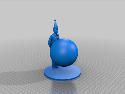 Grasso figurina traccia sostituzione booneboy 3d print model - Mito3D