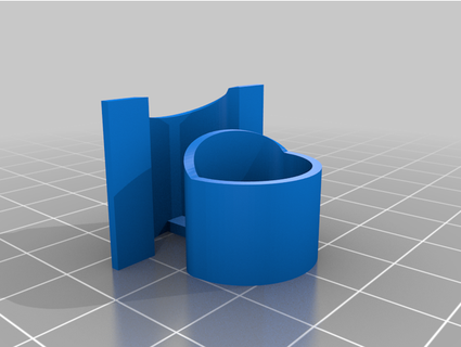 cylinder wall - intersect csnironclad 3d print model - Mito3D