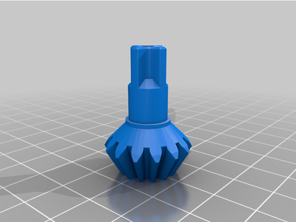 diff gear 6-32bolt hole nutstl technicallybusted 3d print model - Mito3D