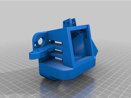 satsana ender-3 v2 fan duct x + bltouch jerrythepg 3d print model - Mito3D