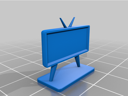 mini tv figure tejatstar 3d print model - Mito3D