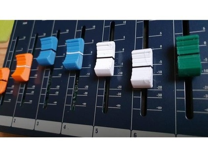 deslizador fader mando sonido yamaha mezclador chico 3d print model - Mito3D