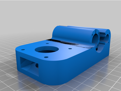 Plastica parti metallo prusa i3 madsen 3d print model - Mito3D