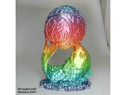 happy fish fragrance stronghero  3d print model - Mito3D