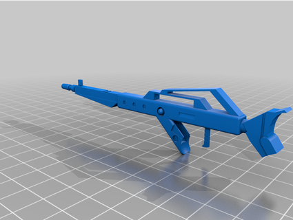 gundam haz rifle tecpan 3d print model - Mito3D