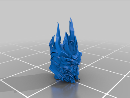 betrayer king helmet 3dartguy 3d print model - Mito3D