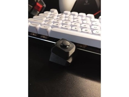 magnetic mini keyboard thumb joystick v2 glitzville 3d print model - Mito3D