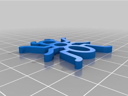 esthétique fourmis logo esthéticiens 3d print model - Mito3D