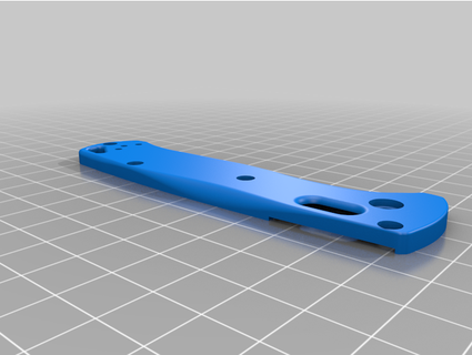 Benchmade Bugout Waage Seepocken 3d print model - Mito3D