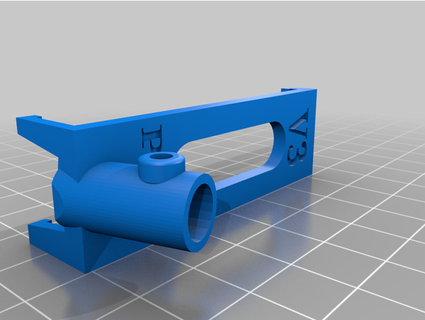 nozzle endoscope cam mount cr10v3 petea4 3d print model - Mito3D