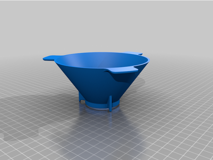 siemens dishwasher salt funnel honau 3d print model - Mito3D