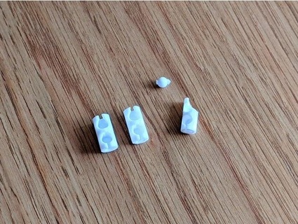 roller blind chain connector peaberry 3d print model - Mito3D