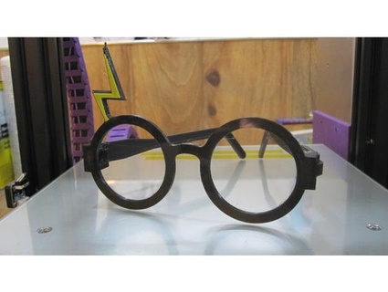 harry potier lunettes jim248 3d print model - Mito3D