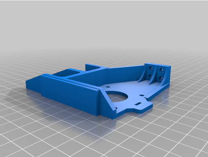 bgm remix mounting plate bcouncell 3d print model - Mito3D