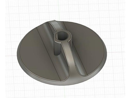 dryer d-pin control knob easy print ph4n10m 3d print model - Mito3D