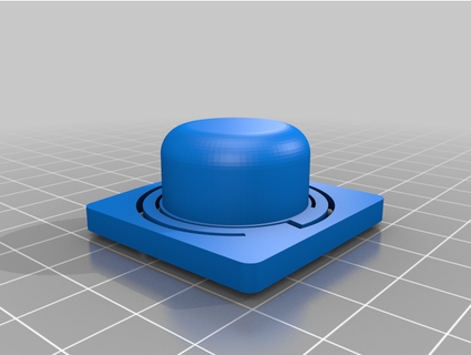 lg gas dryer power button markeby 3d print model - Mito3D