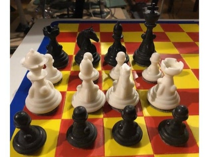 chess pieces - classic quite pleudoniem 3d print model - Mito3D