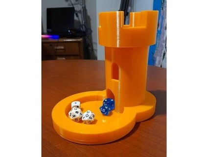 dice tower jvaldivieso 3d print model - Mito3D