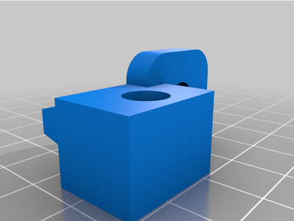 alternate bed holder fo cookie core xy ganderloof 3d print model - Mito3D