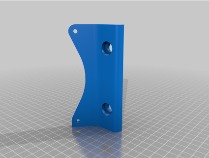 single profile wind sim bracket jfertitta 3d print model - Mito3D