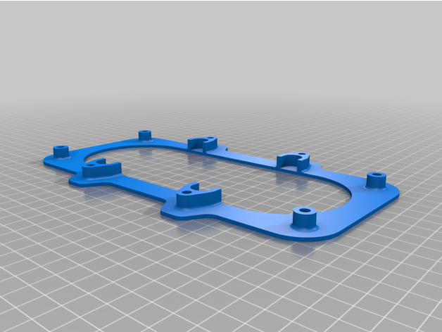 lg finestre adattatore staffa 3D print model - Mito3D