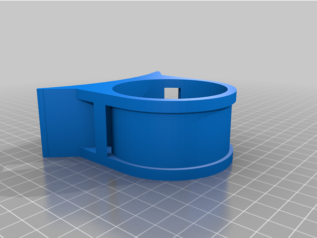 sodastream cylinder corny keg bracket albrough 3D print model - Mito3D