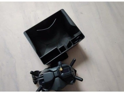 dji fpv Brille Fall Mantel analog mod Digitapter Schlüssel 3d print model - Mito3D