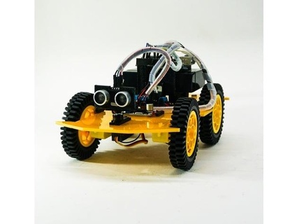 ultrasonic obstacle avoidance robot stclebanon 3d print model - Mito3D