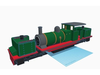 45mm gauge dhr class garratt locomotive wip woodbrige works 3d print model - Mito3D