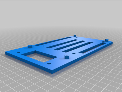 btt octopus chiron motherboard adapter thelegendshammy 3d print model - Mito3D