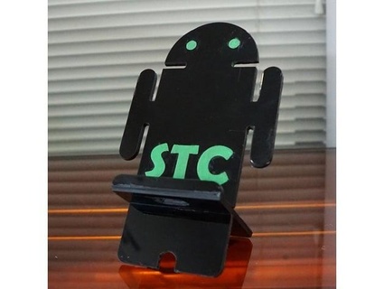 androide teléfono estante soporte stclebanon 3d print model - Mito3D