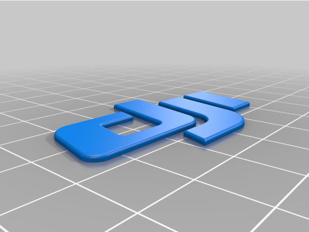 dji logo astafievso 3D print model - Mito3D