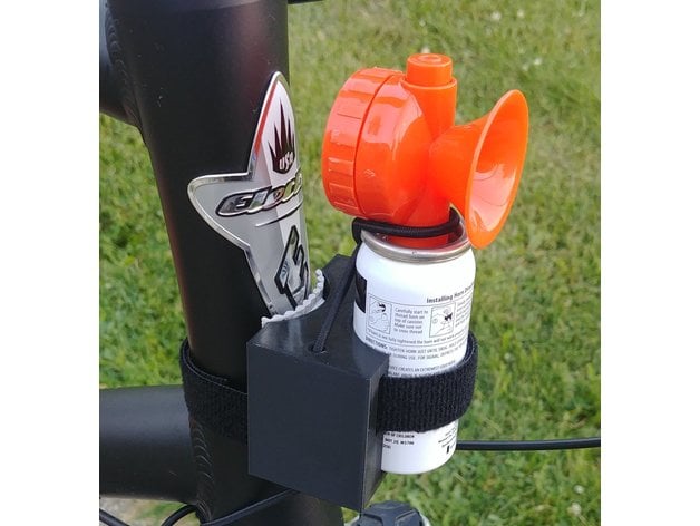 air horn mount bicycle echomirage 3D print model - Mito3D