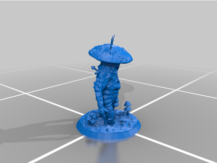 myconid snailrider56 3d print model - Mito3D
