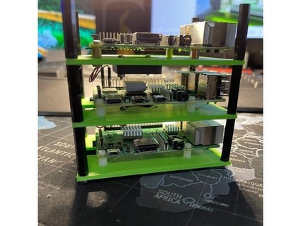 raspberry stack milvet 3d print model - Mito3D