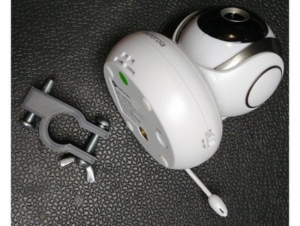 bar montaje abrazadera bebé monitor cámara web ecoespejismo 3d print model - Mito3D