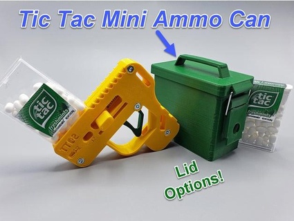 tic tac mini munición rockymtnmark 3d print model - Mito3D