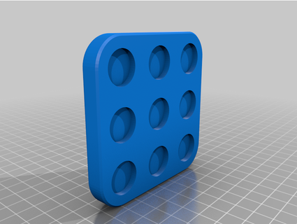 1 magnetic small parts tray nisgar 3d print model - Mito3D