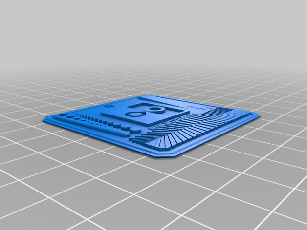 teste exposto pára resina Impressora 3d artbox3d 3D print model - Mito3D