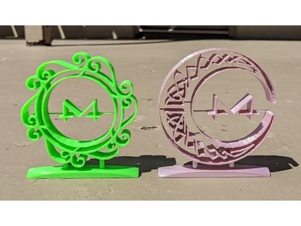 mamamoo álbum logos adornos estante soporte jayleenli 3d print model - Mito3D