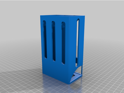 oxo brodo azione cubo dispenser eliverme 3d print model - Mito3D