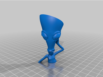 roger smith alien figurine crazydr1972 3d print model - Mito3D