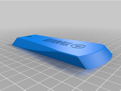 rav237 yamaha remote battery cover palimbroseb 3d print model - Mito3D