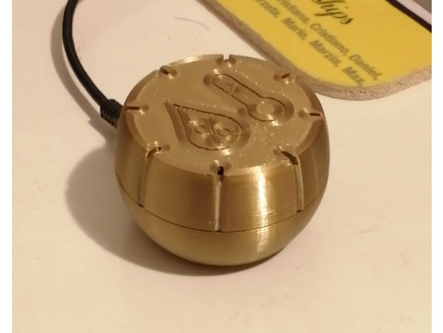 esp8266 esphome smart temperature+humidity sensor usb powered quadkiller 3D print model - Mito3D