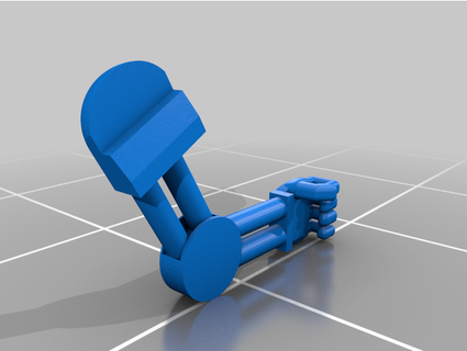 robotic hand sirhaharha 3d print model - Mito3D