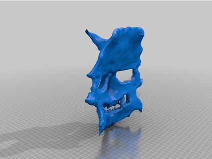 oni mask smoothed thesmoerebroet 3d print model - Mito3D