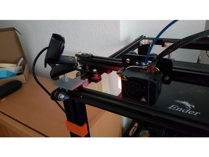 ender 5 pro caméra monter vanité 3d print model - Mito3D